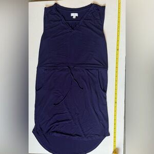C Brand Deep Blue V-Neck dress or long top